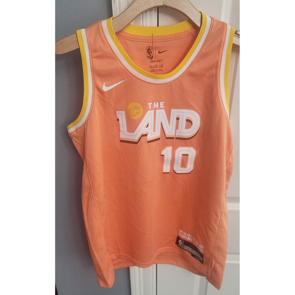 Nike Kids Cleveland Cavaliers Darius Garland City Edition Jersey Large 14/16